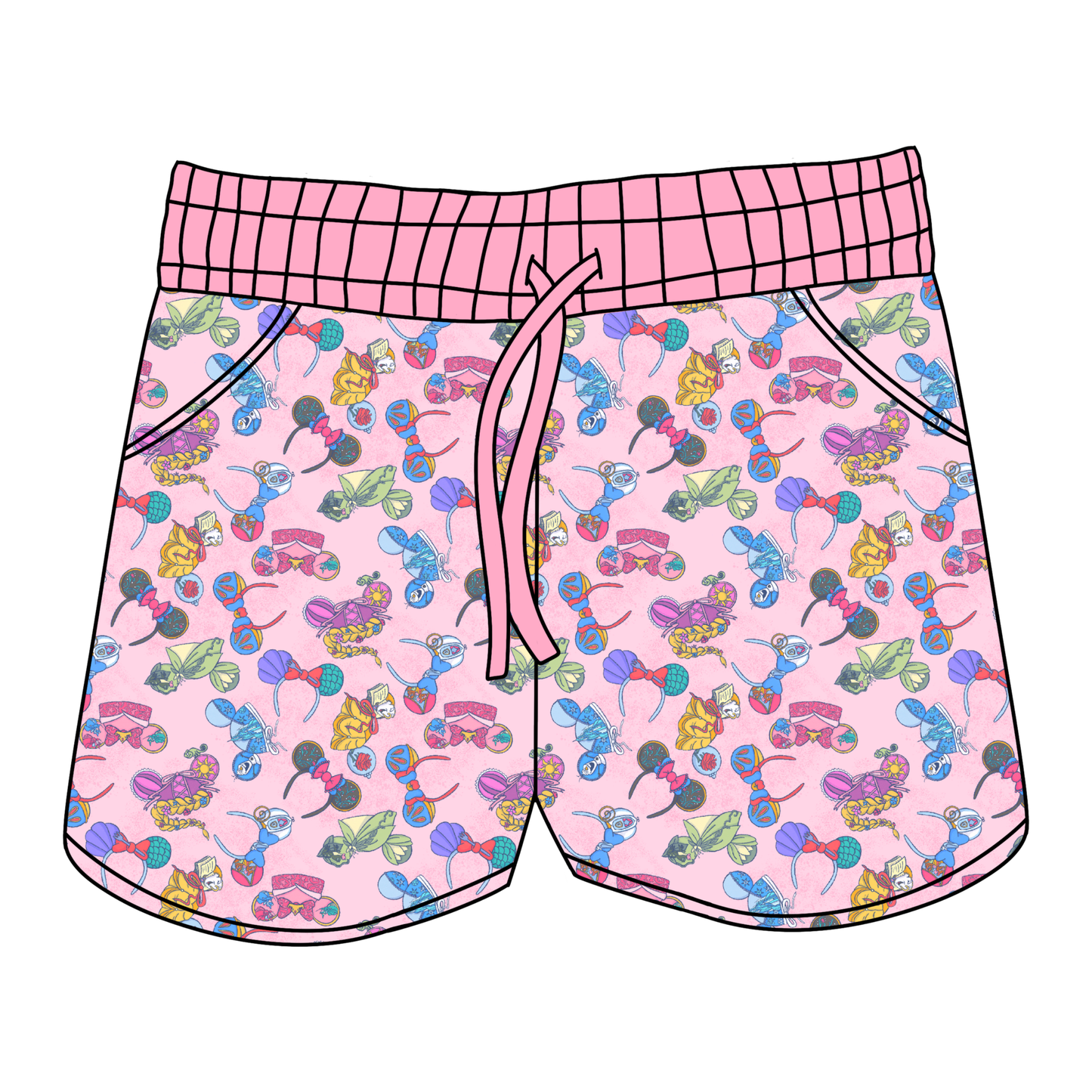 Park Ready Princess Ears Women's Shorts *RTS*