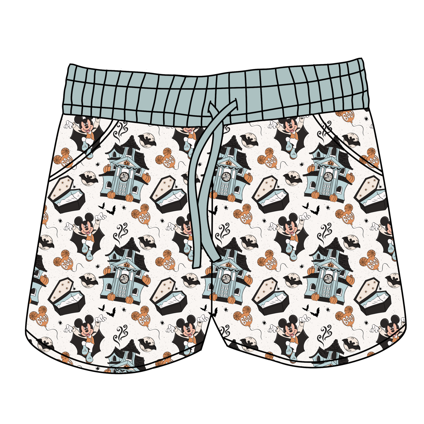 Vampire Mouse on Main Women's Shorts **PreOrder**