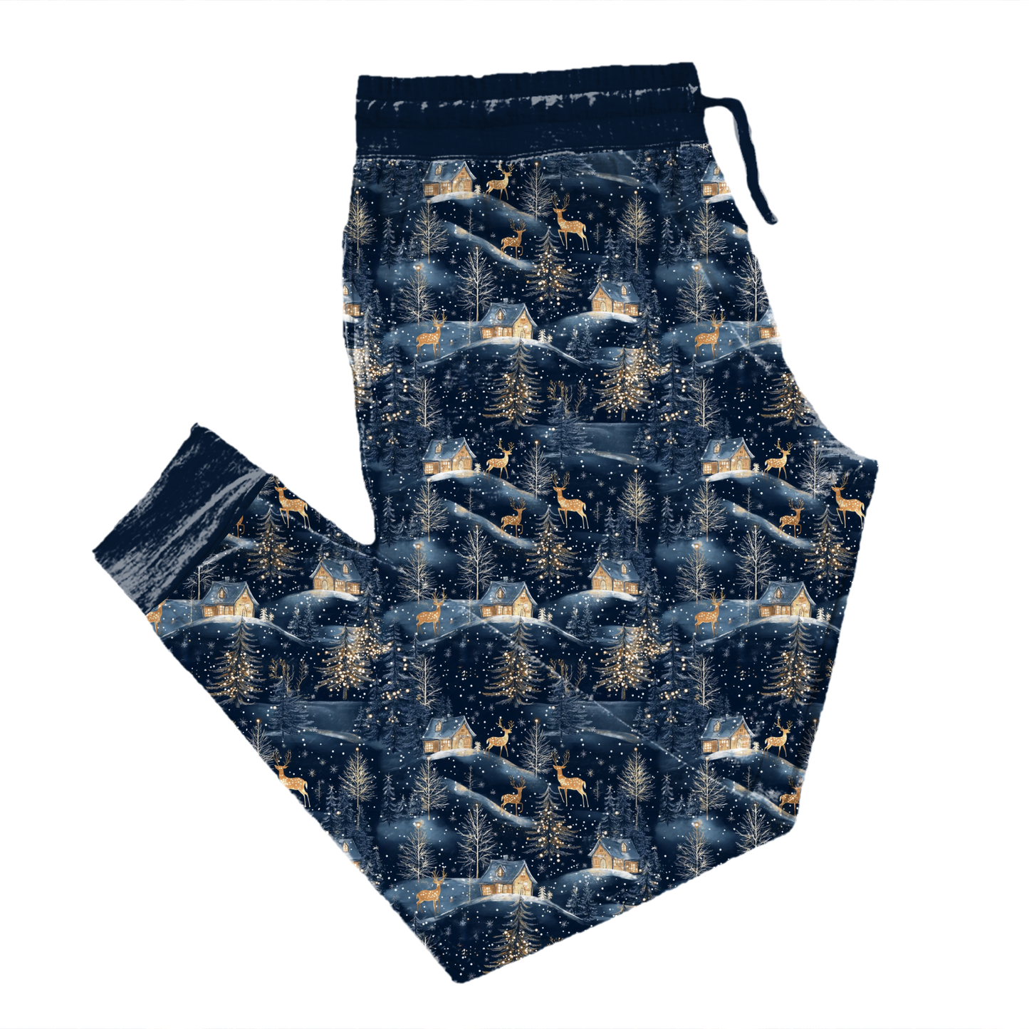 A Woodland Winter Adult Joggers **PreOrder**