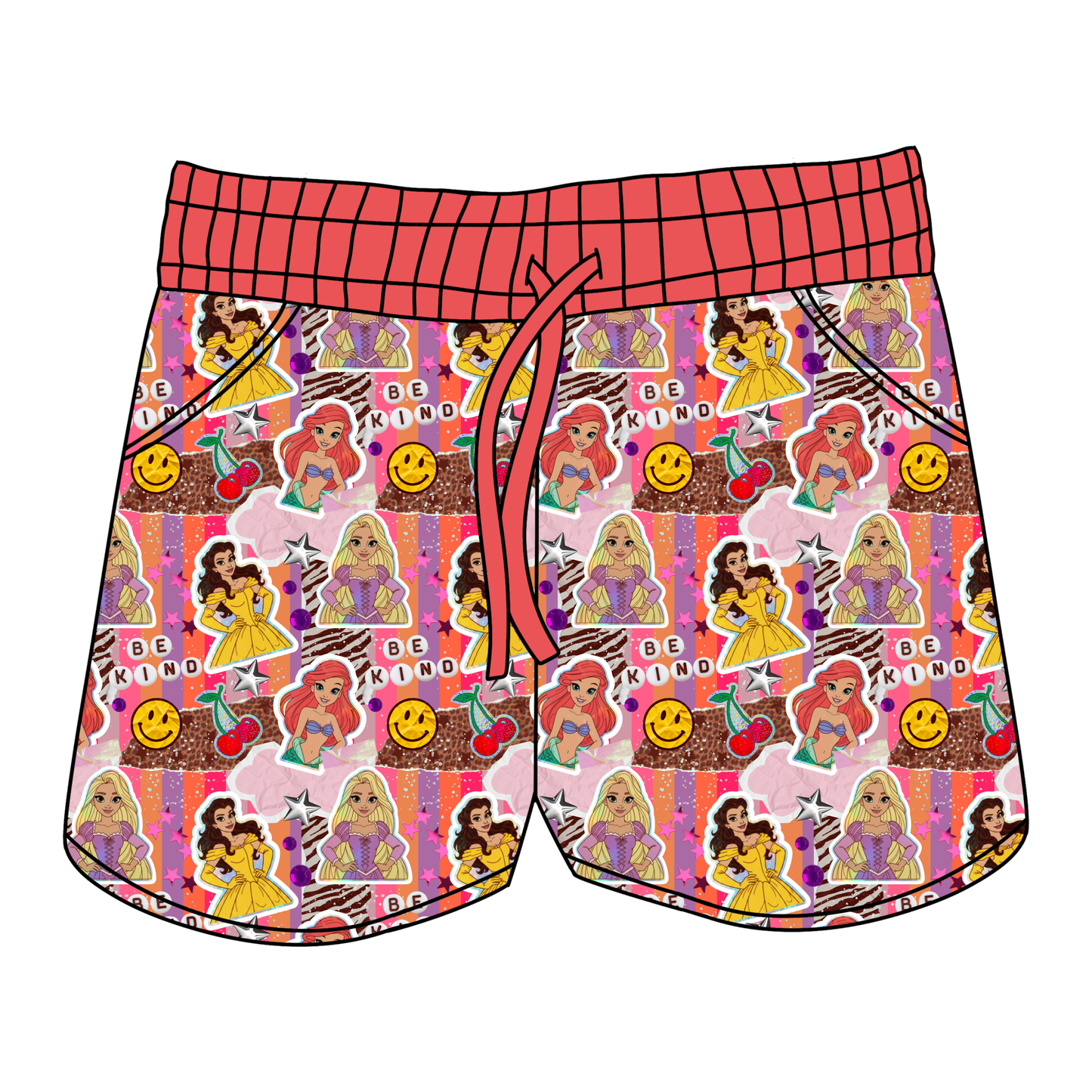 Crownded in Kindness Women's Shorts **PreOrder**