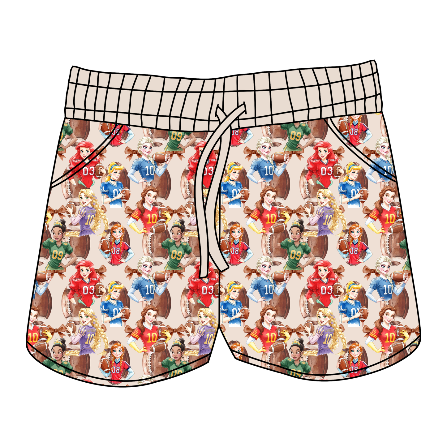 Fairytale Football Women's Shorts **PreOrder**