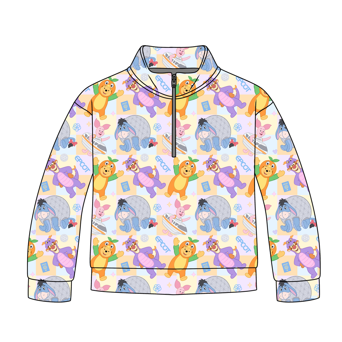 A World of Friends Adult Quarter Zip-Up **PreOrder**