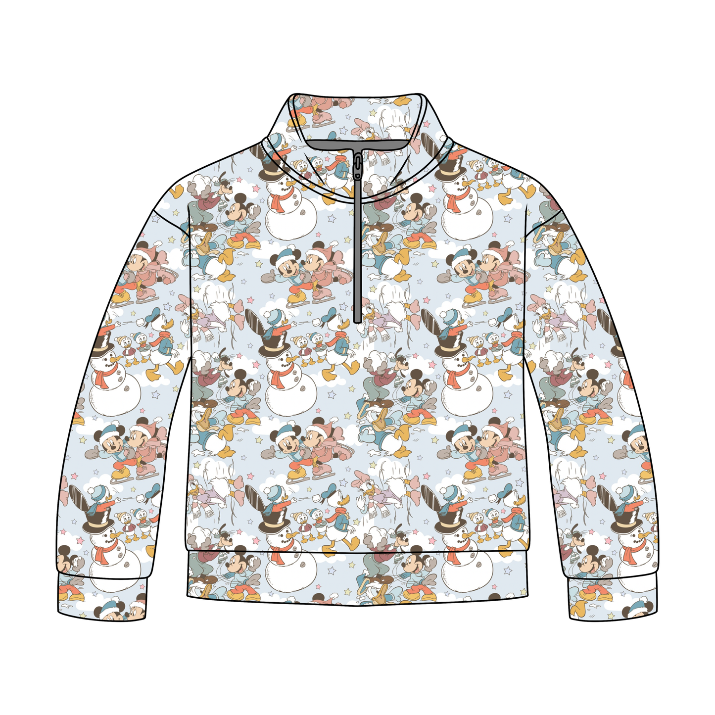 Snow Much Magic Adult Quarter Zip-Up **PreOrder**