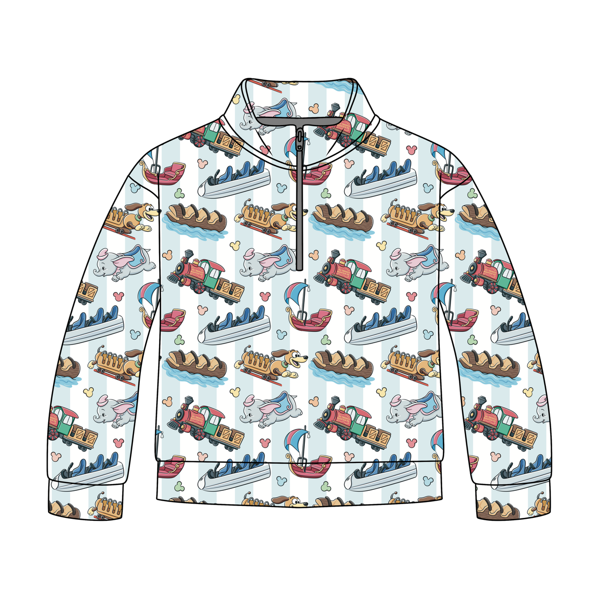 Ride The Magic Adult Quarter Zip-Up **PreOrder**