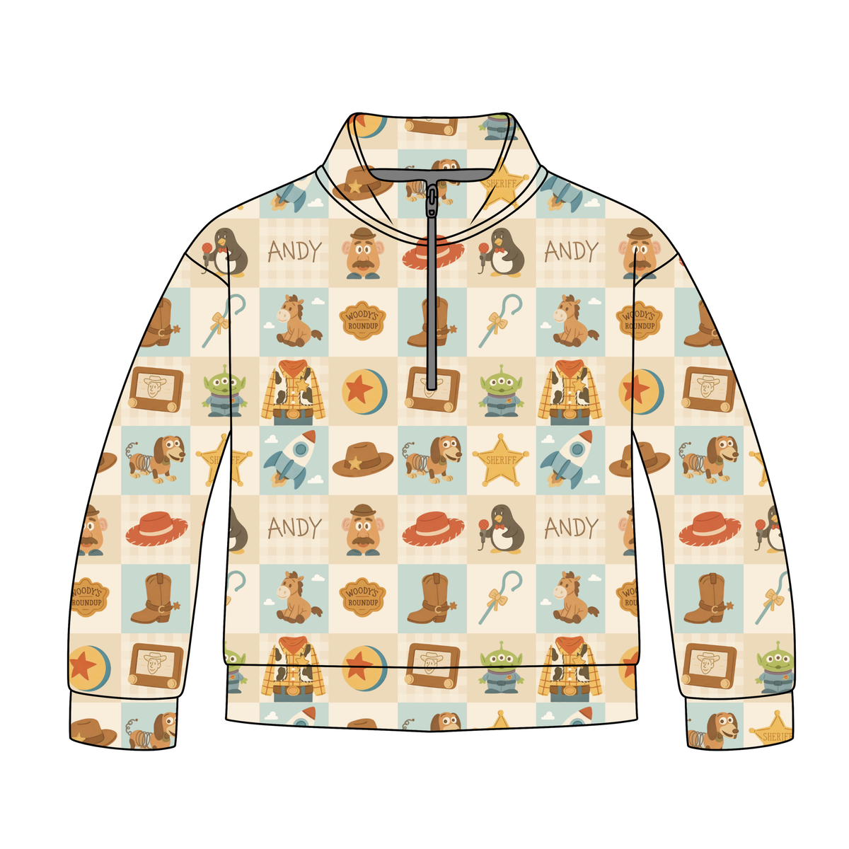 Best Toys in Town Adult Quarter Zip-Up **PreOrder**