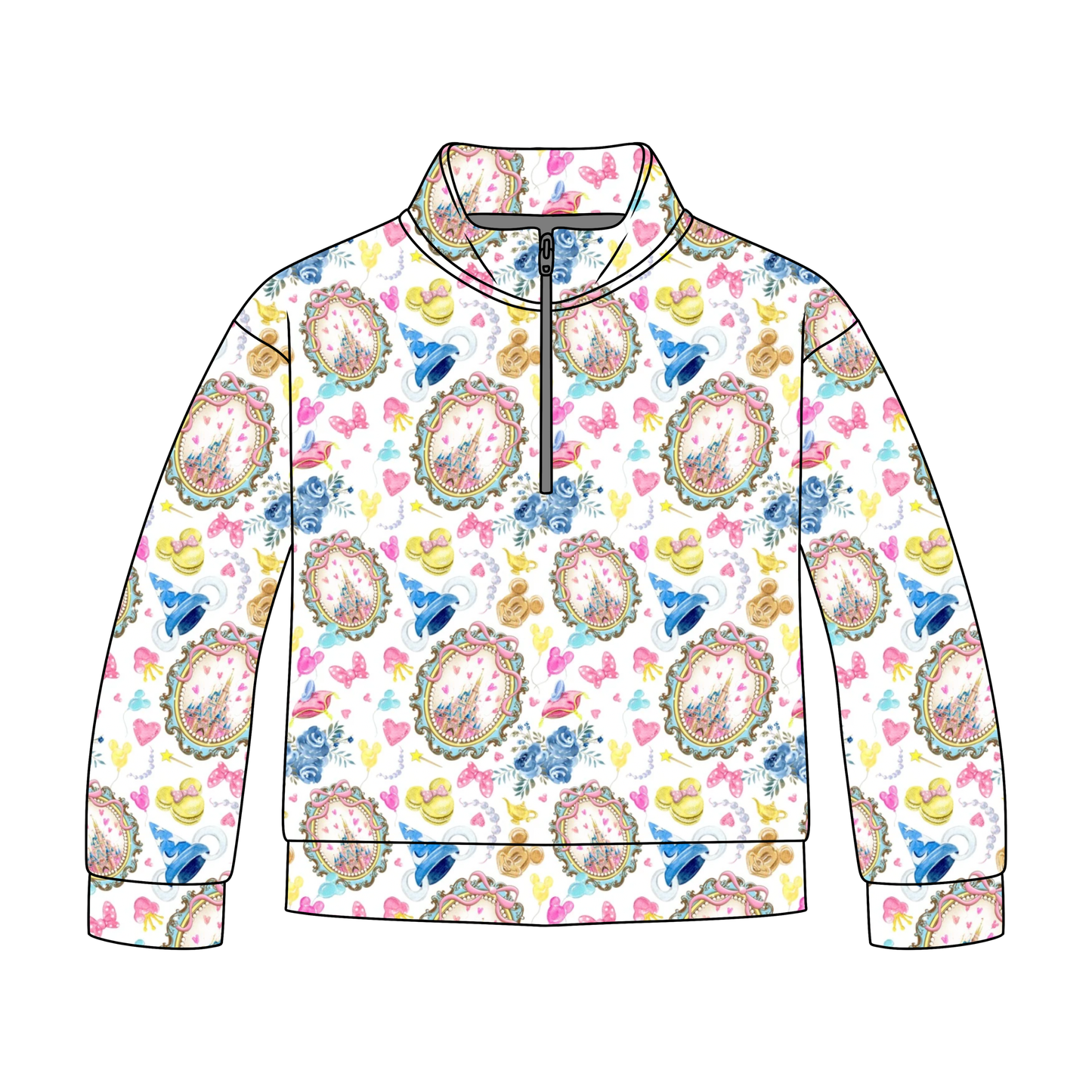 Perfectly Picturesque Quarter Zip-Up **PreOrder**