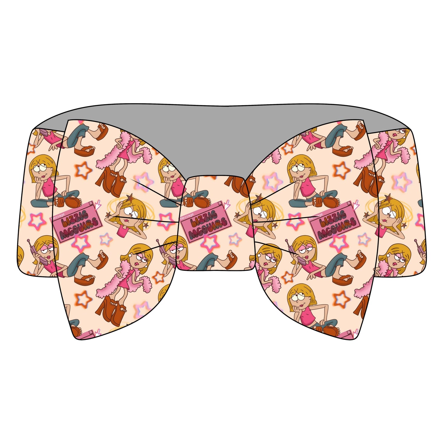 Lizzies World Bamboo Bow Headband *RTS*