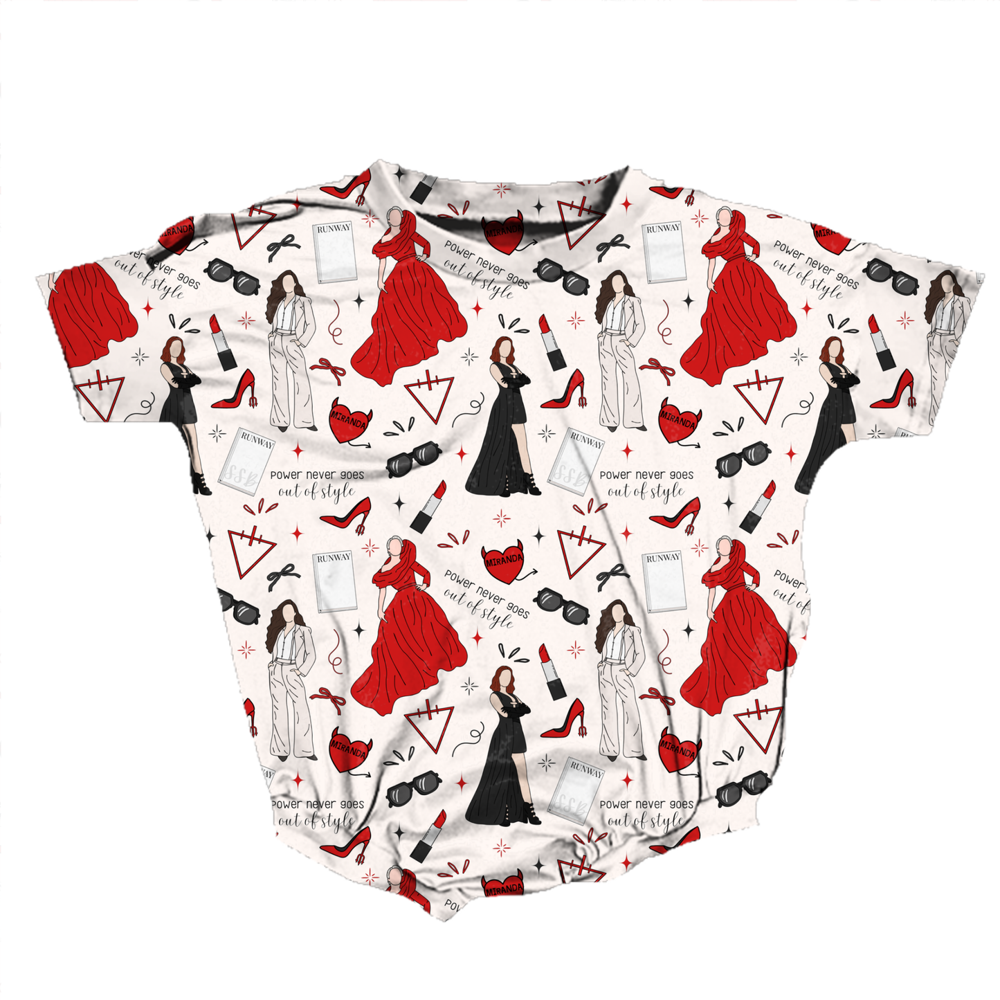 Devilish & Divine Romper *RTS*