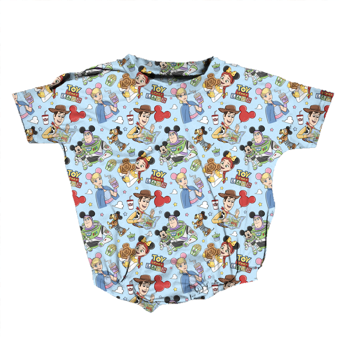 Playtime In The Parks Romper **Preorder**