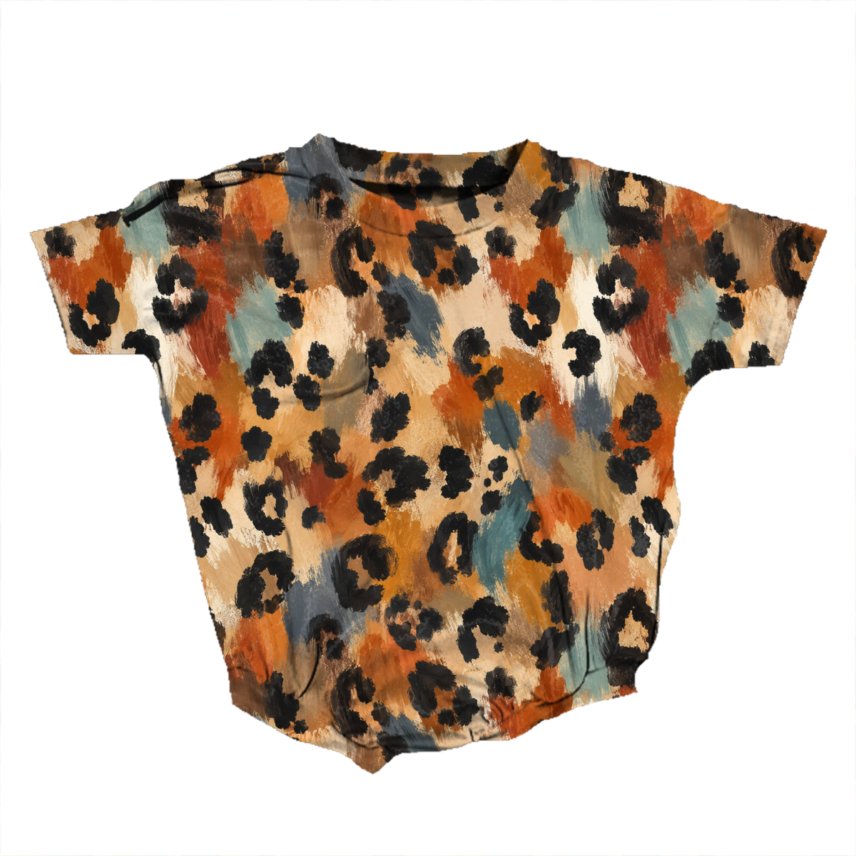 Lovely Leopard Romper **Preorder**