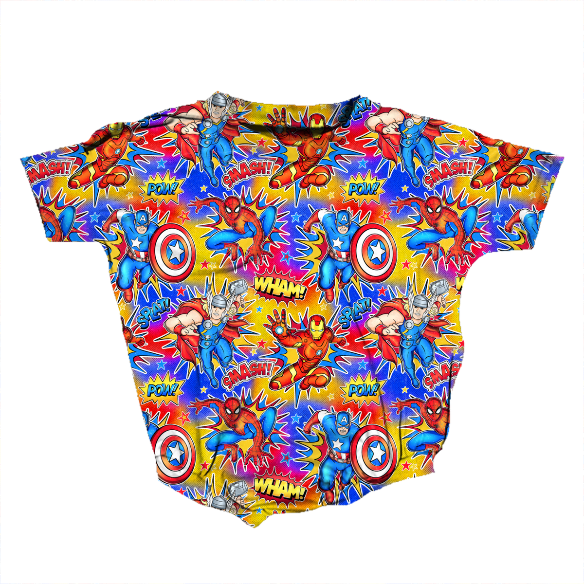 Superhero Showdown Romper **Preorder**