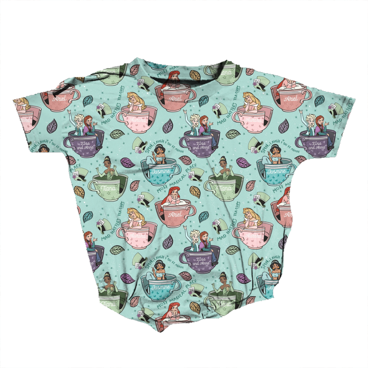 Tea Time Royalty Romper **Preorder**
