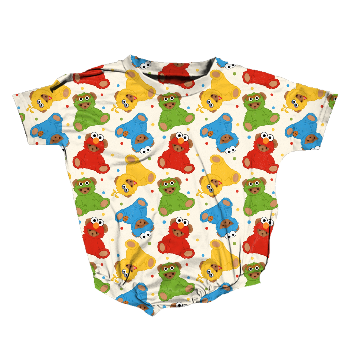 Snuggle Me Sesame Romper **Preorder**