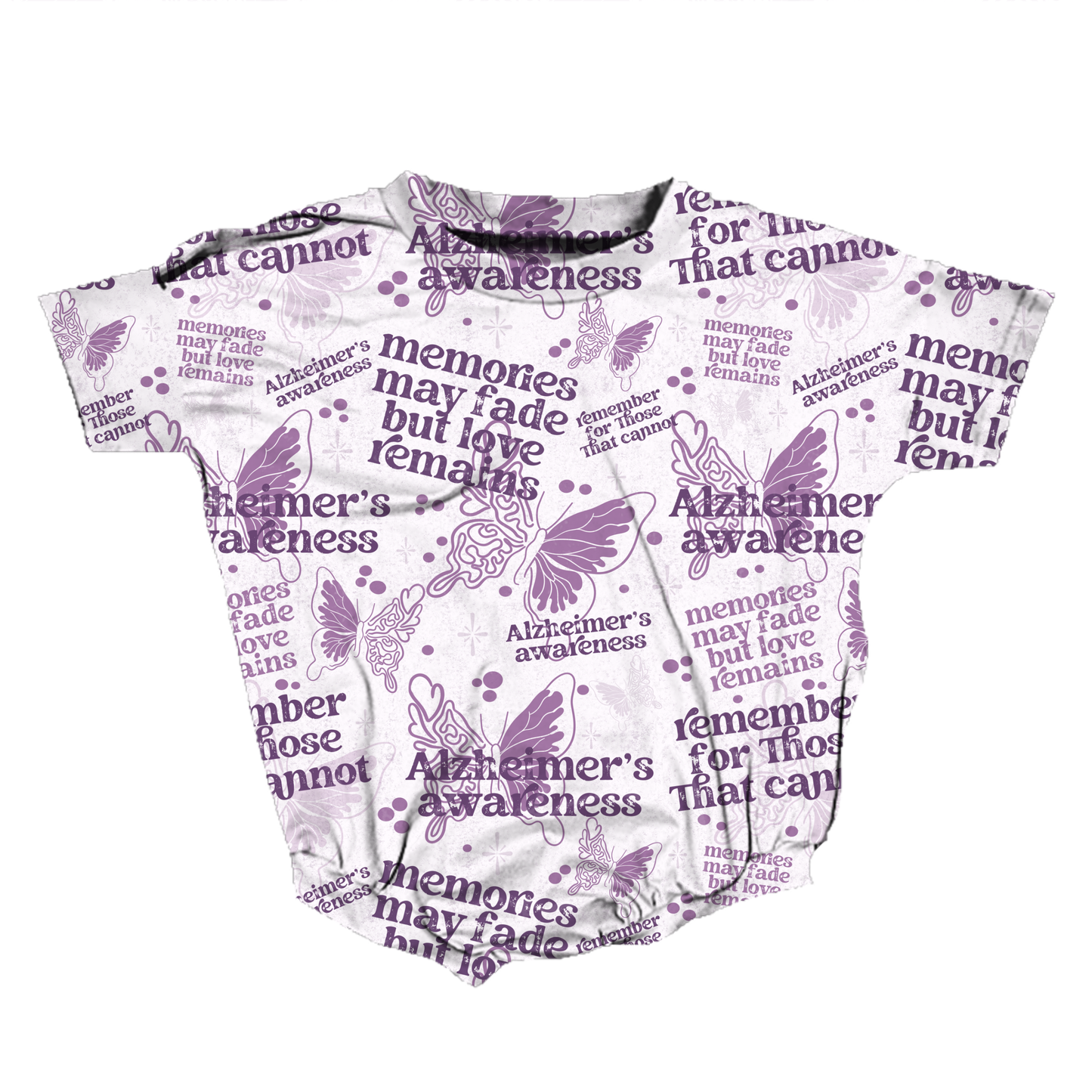 Alzheimer's Awareness Romper **Preorder**