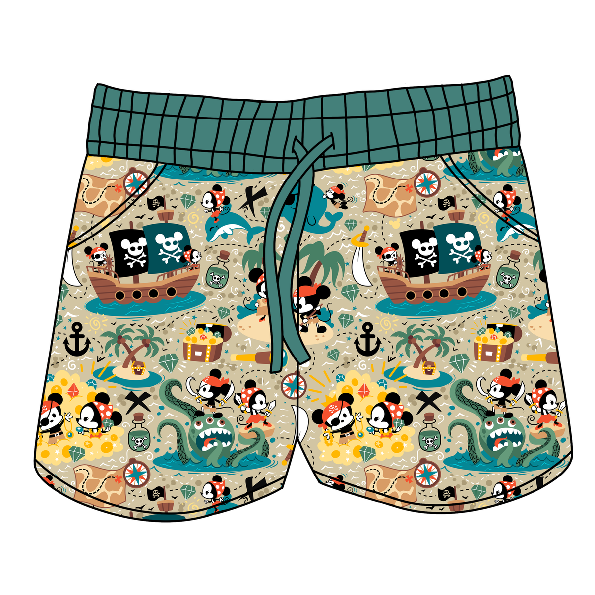 Mouse Overboard! Women's Shorts **PreOrder**