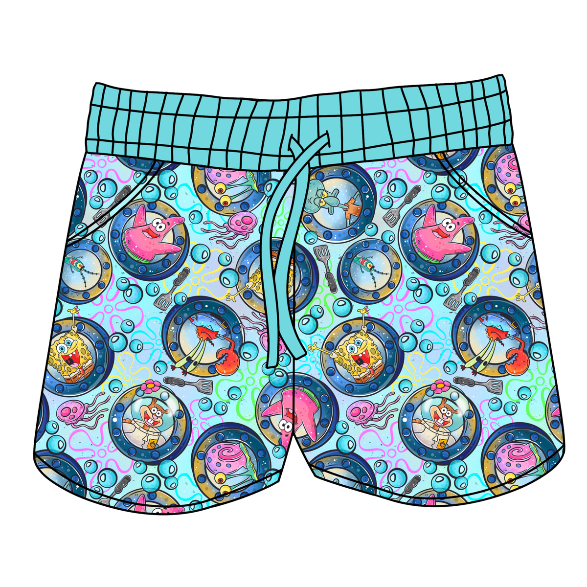 The Krusty Krew Women's Shorts **PreOrder**