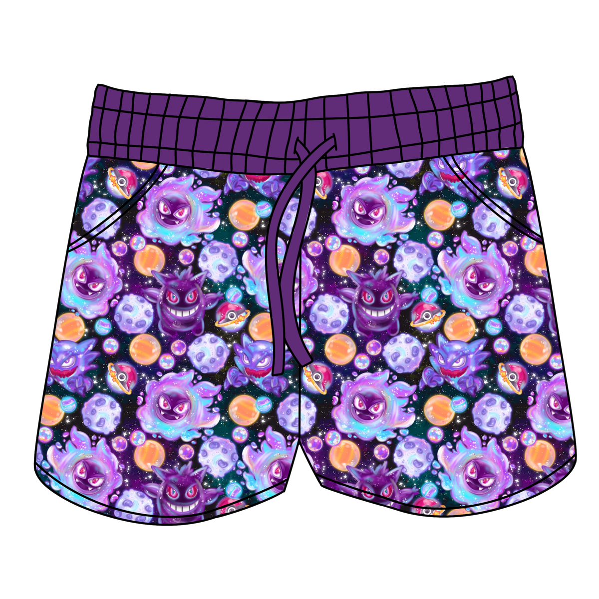 Ghosts in Orbit Women's Shorts **PreOrder**
