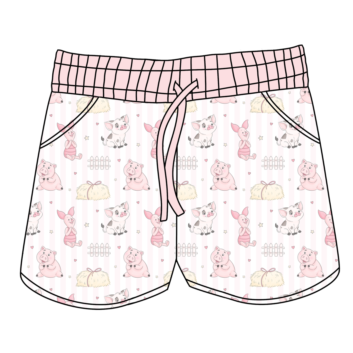Piggy Pals Women's Shorts **PreOrder**