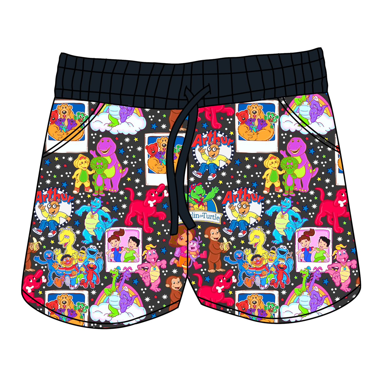Core Memory Cartoons Women's Shorts **PreOrder**