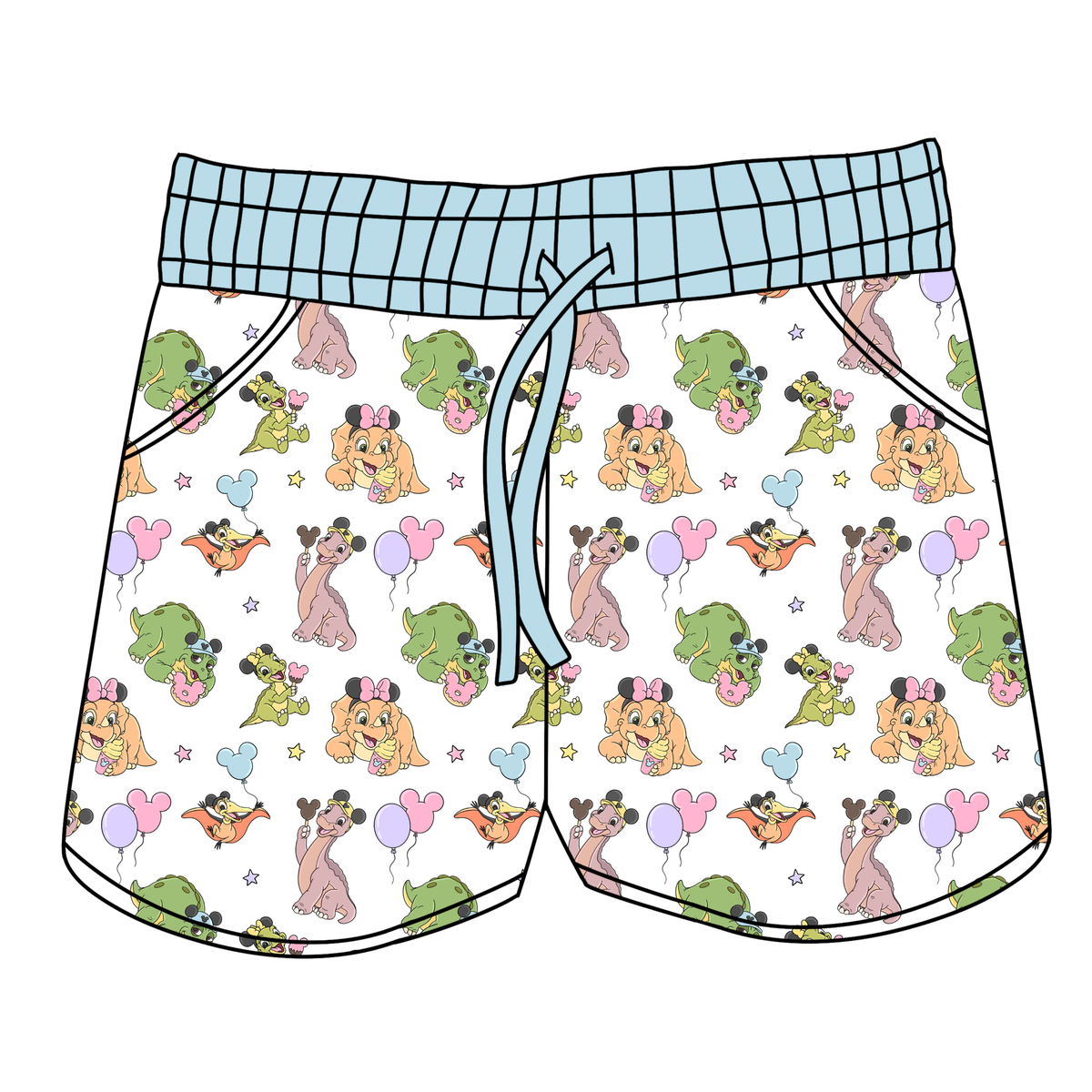 Magical Dino Era Women's Shorts **PreOrder**