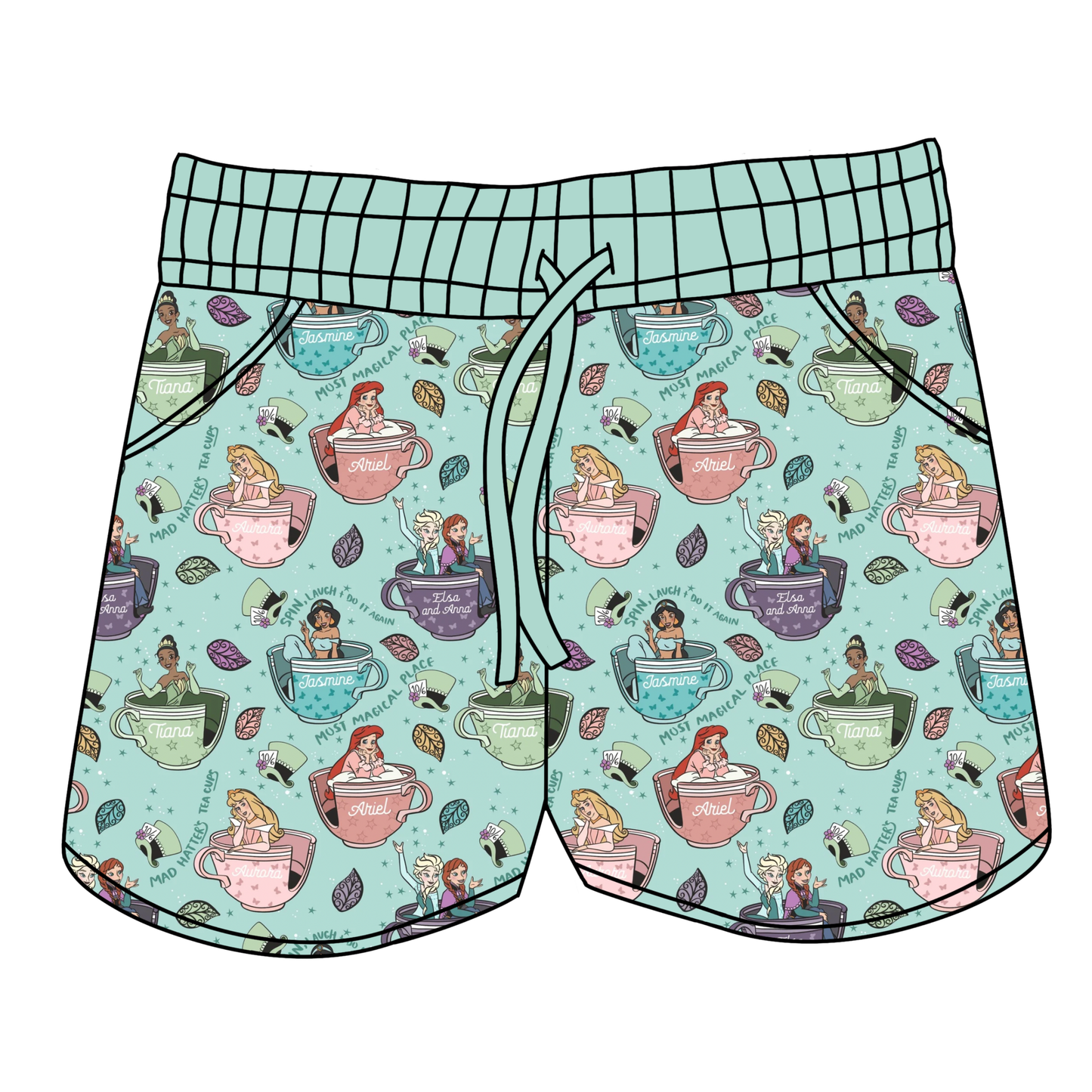 Tea Time Royalty Women's Shorts **PreOrder**