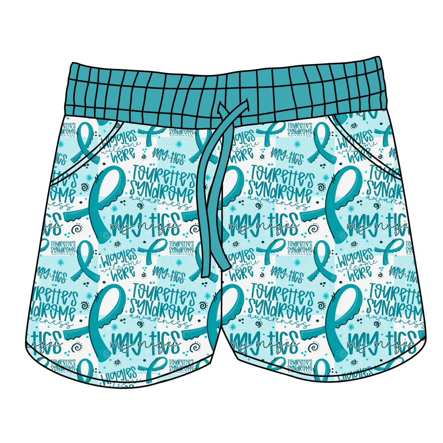 Tourette's Syndrome Awareness Women's Shorts **PreOrder**