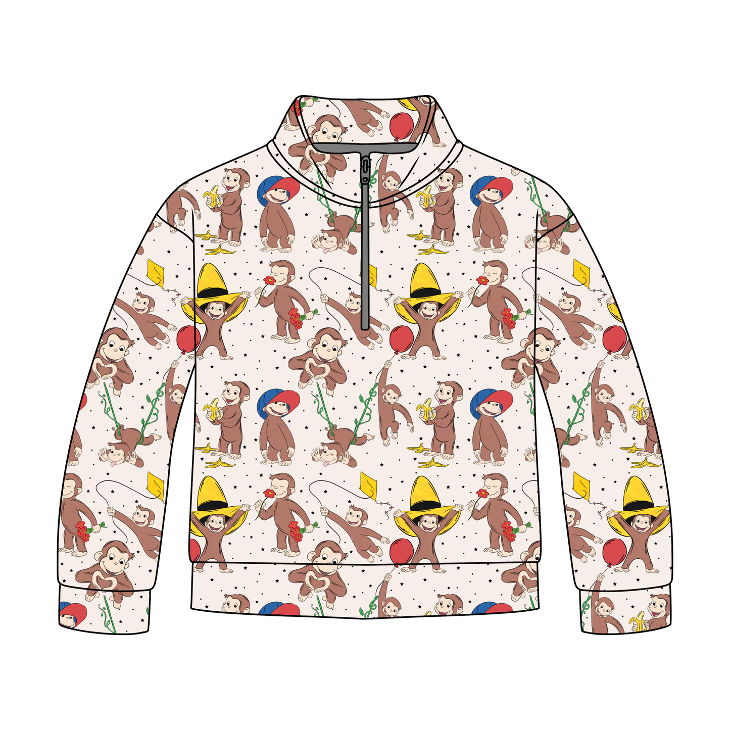 Curious Days Ahead Quarter Zip-Up *RTS*