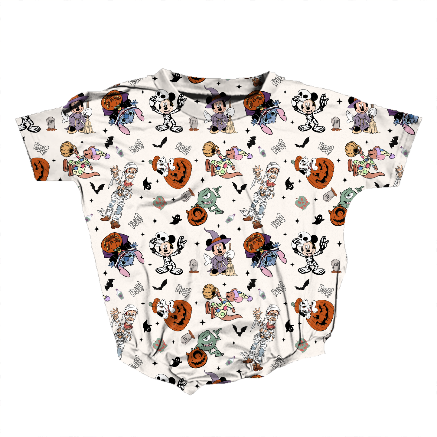 Haunts on Main Street Romper **Preorder**