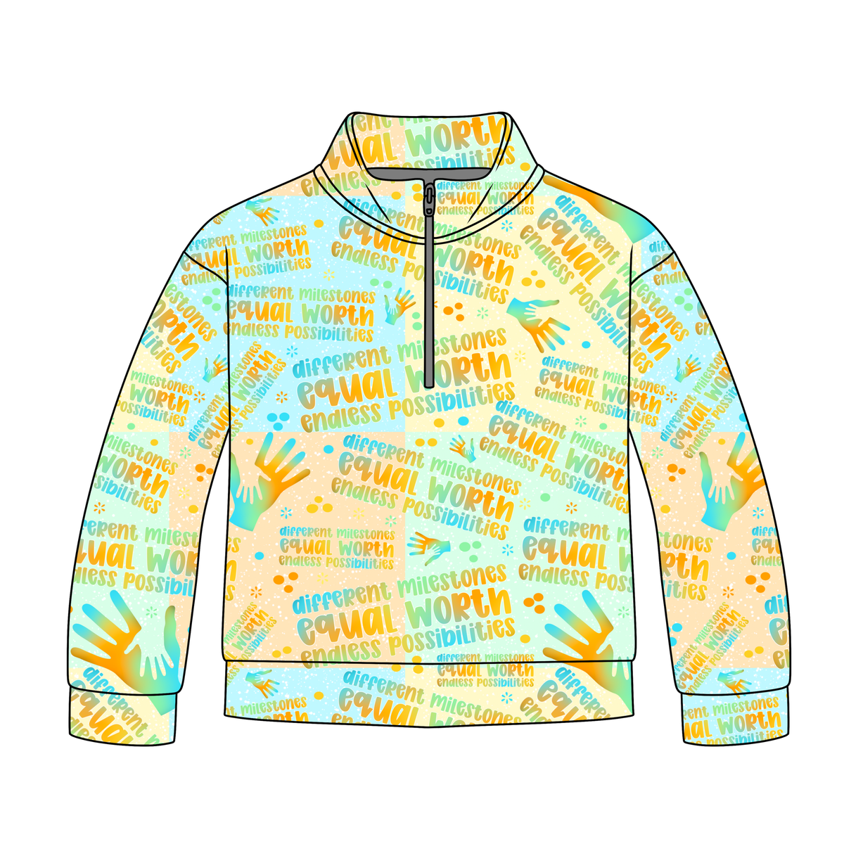 Endless Possibilities Adult Quarter Zip-Up **PreOrder**