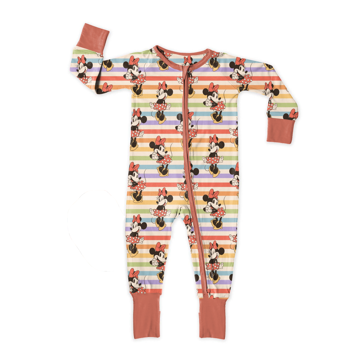 Vintage Mouse Vibes Medically Adaptable Zipper Sleeper *RTS*