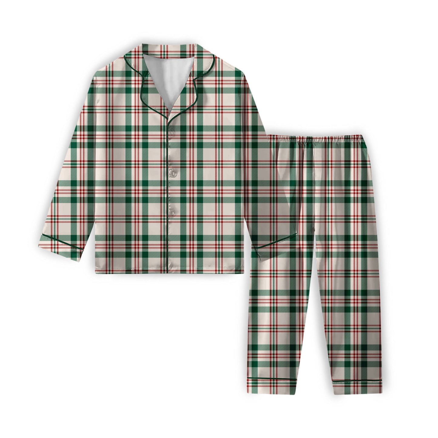 Wrapped in Plaid Women's Bamboo Matching Lounge Set **PreOrder**