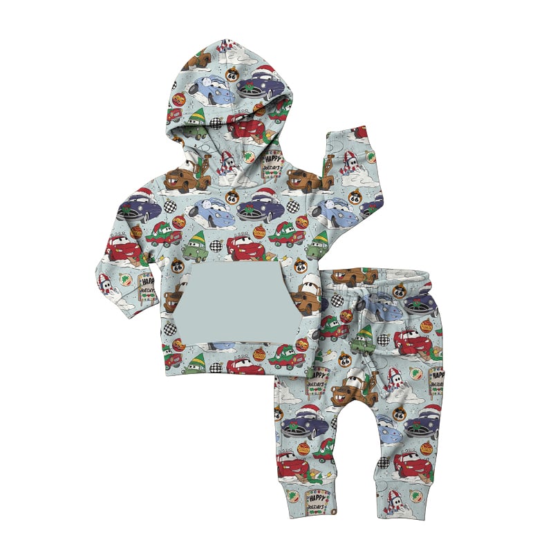 Holiday Pitstop Sweatshirt Set **PreOrder**