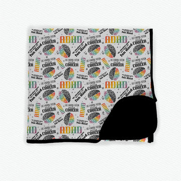 ADHD Awareness Bamboo Blanket **PreOrder**