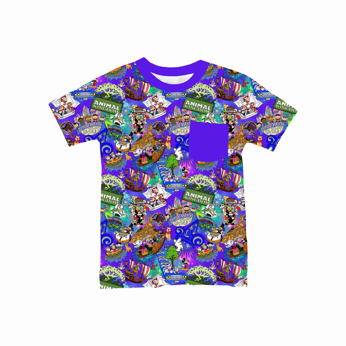 Wish Upon the Parks Pocket T-Shirt *RTS*