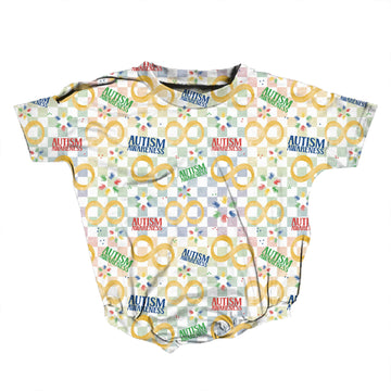 Autism Acceptance Romper *RTS*