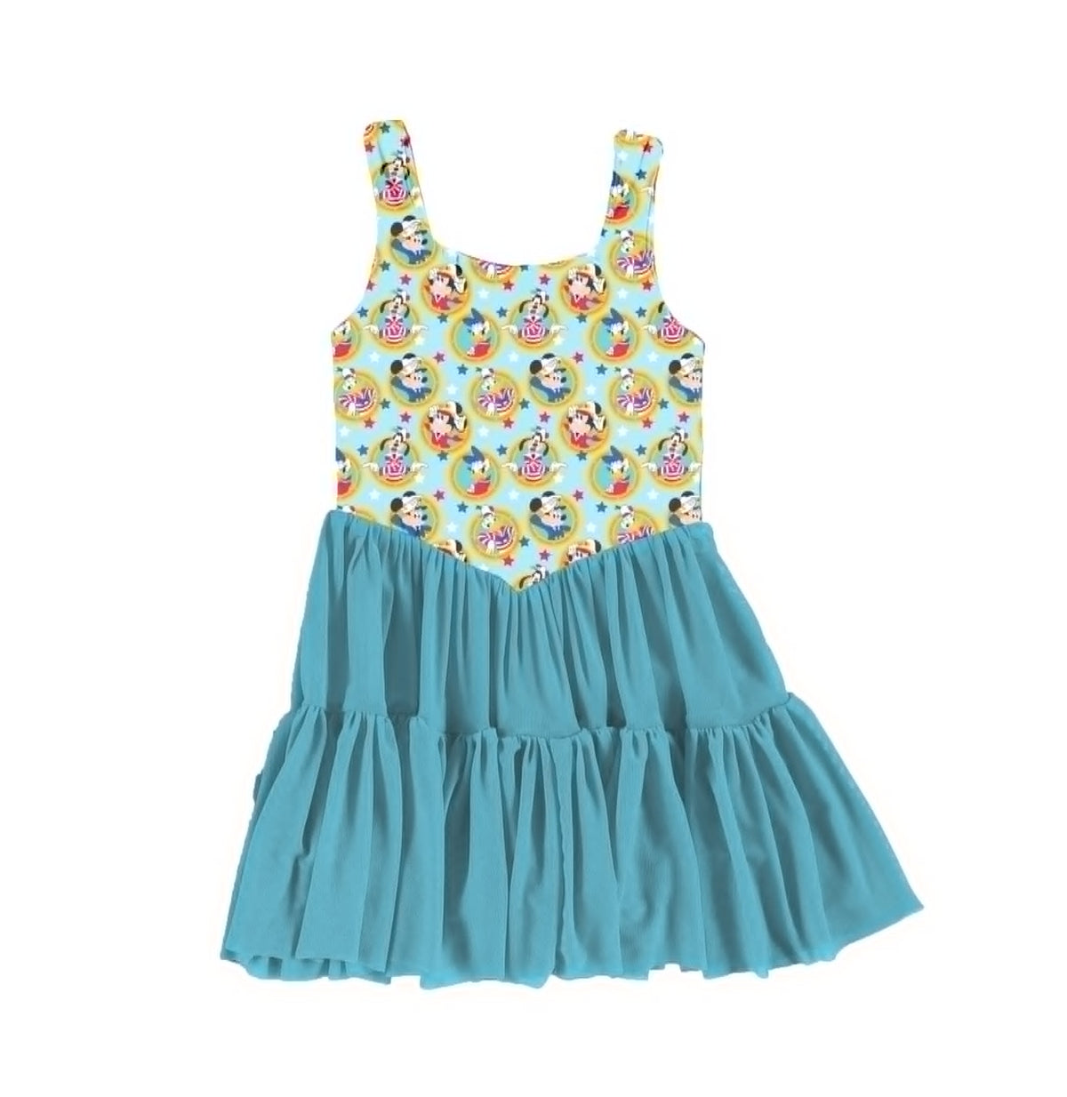 Sailor Squad Youth Yoga Dress *RTS*