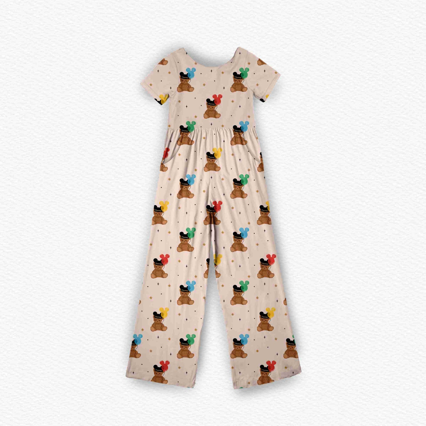 Beary Magical Hats Jumpsuit *RTS*
