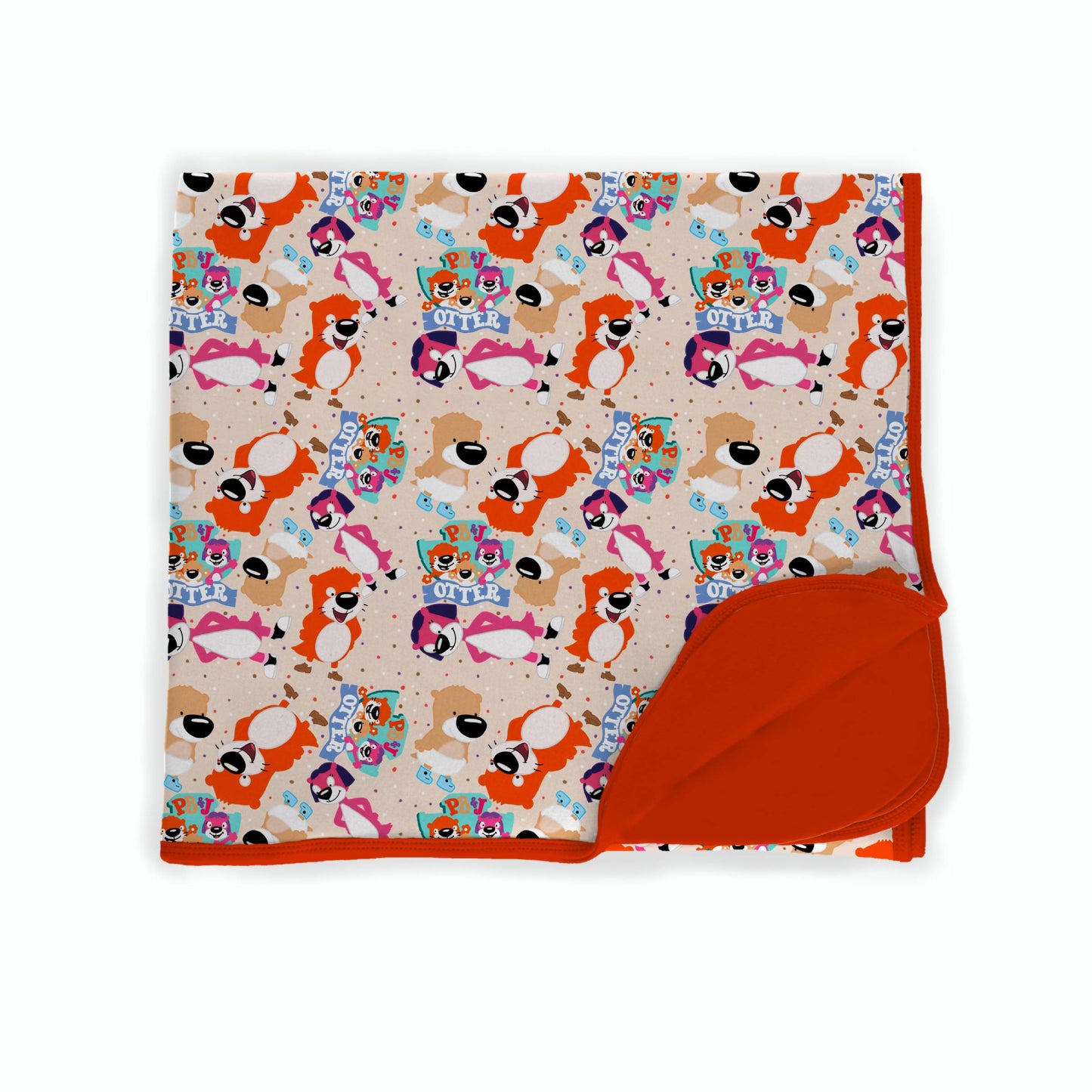 Otter Friends Bamboo Blanket *RTS*