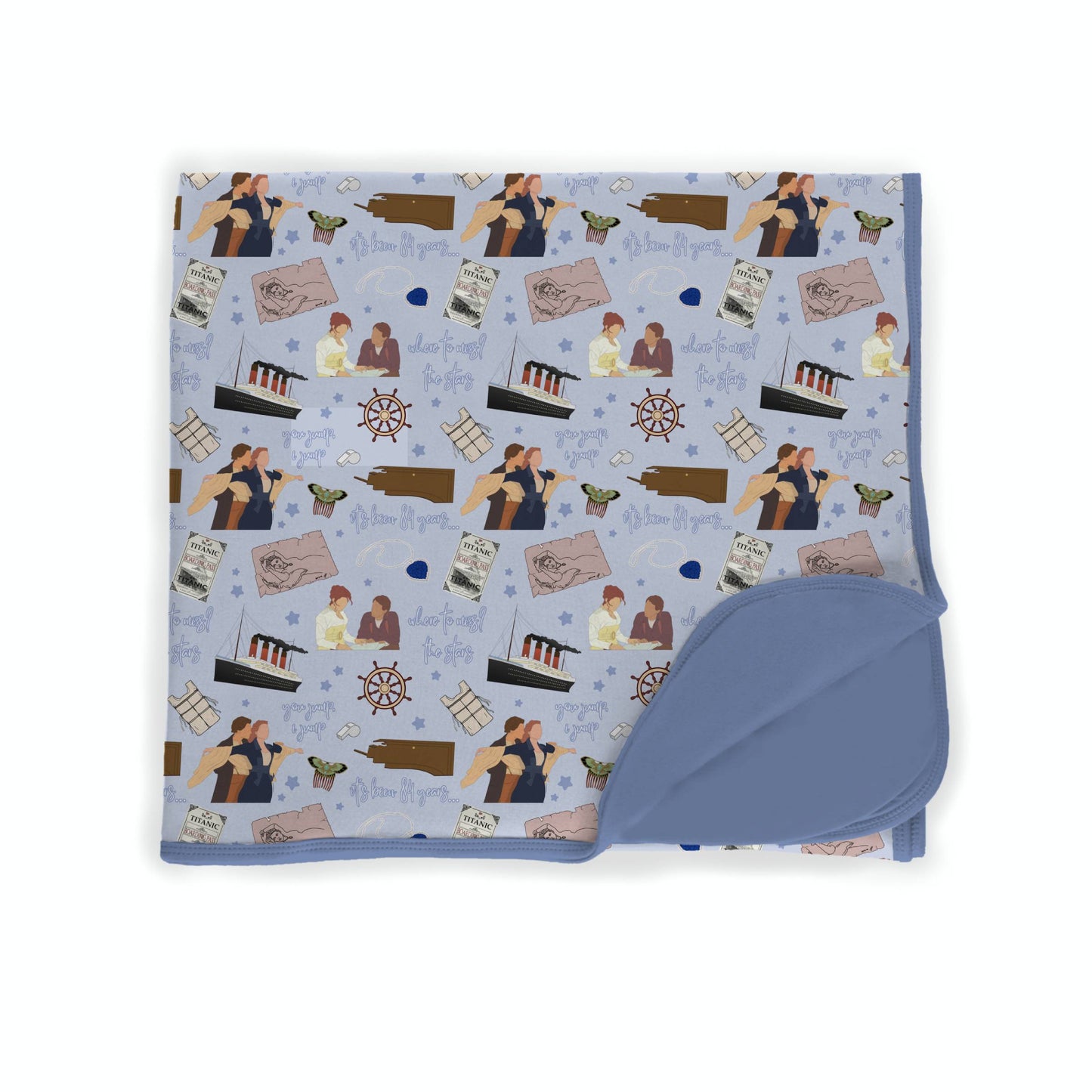 Unsinkable Love Bamboo Blanket *RTS*