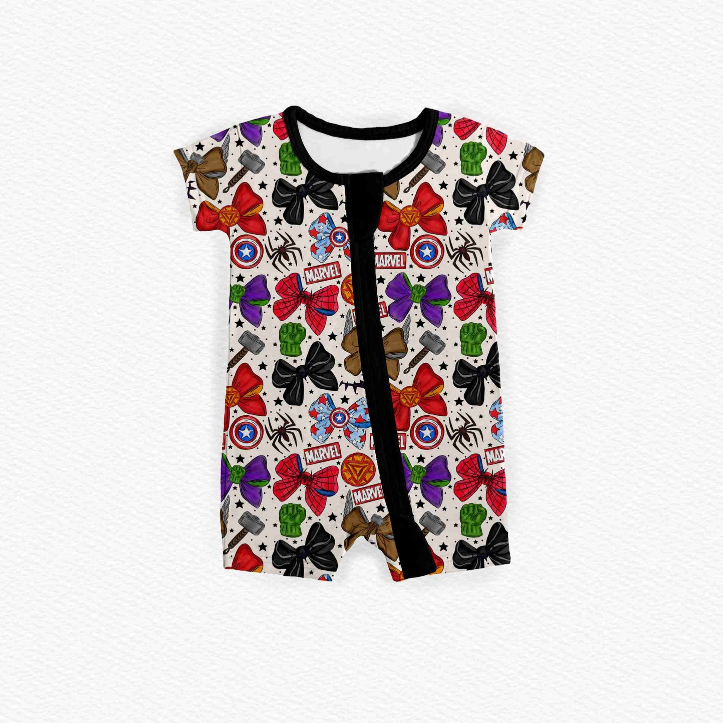 Bows of Bravery Zipper Shortie *RTS*