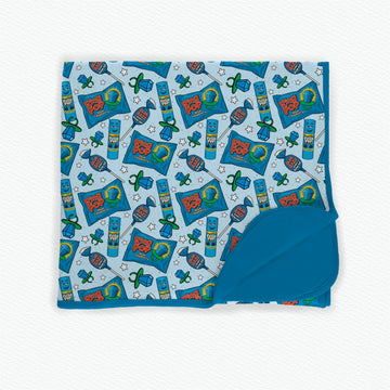 Blue Raspberry Dreams Bamboo Blanket **PreOrder**