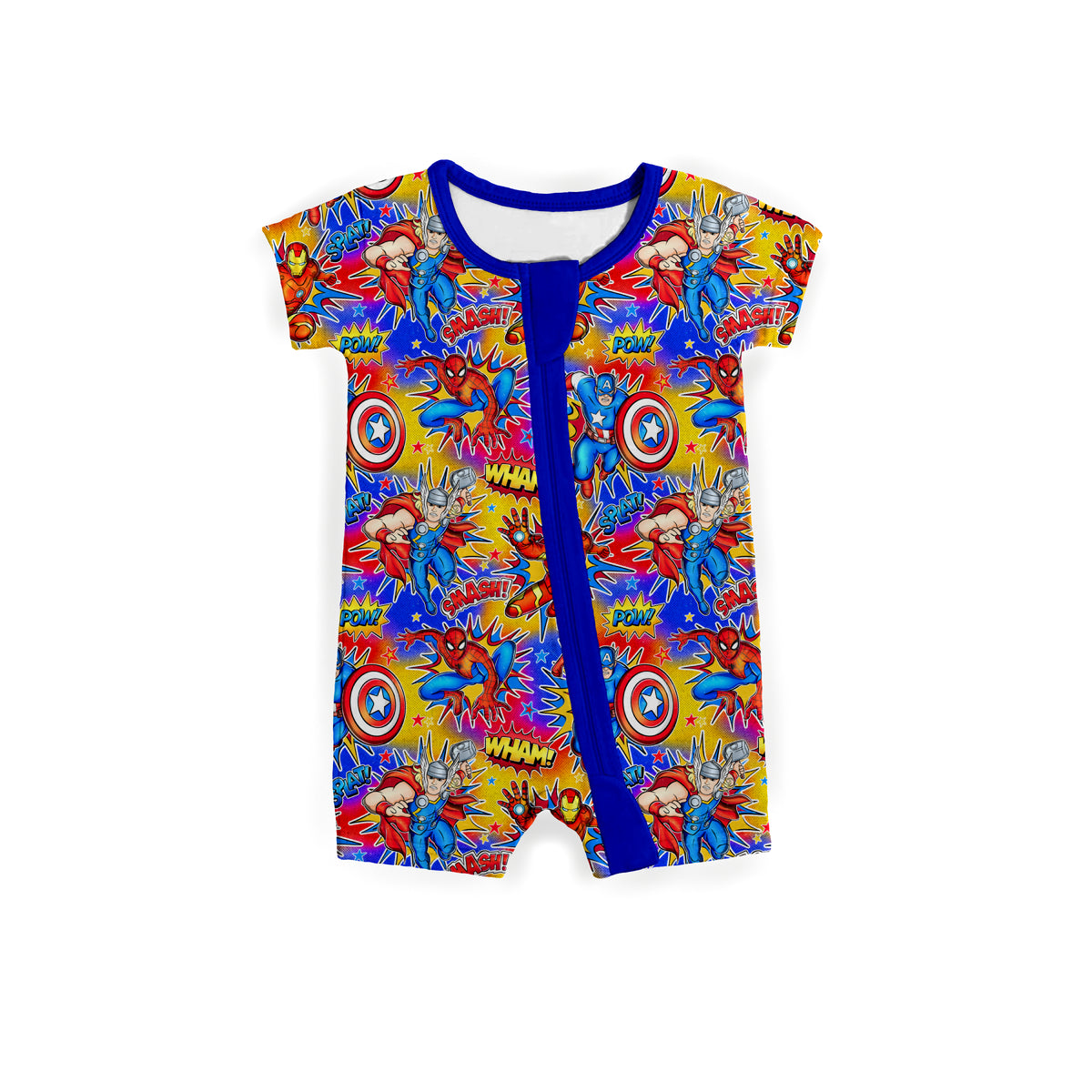 Superhero Showdown Zipper Shortie **PreOrder**