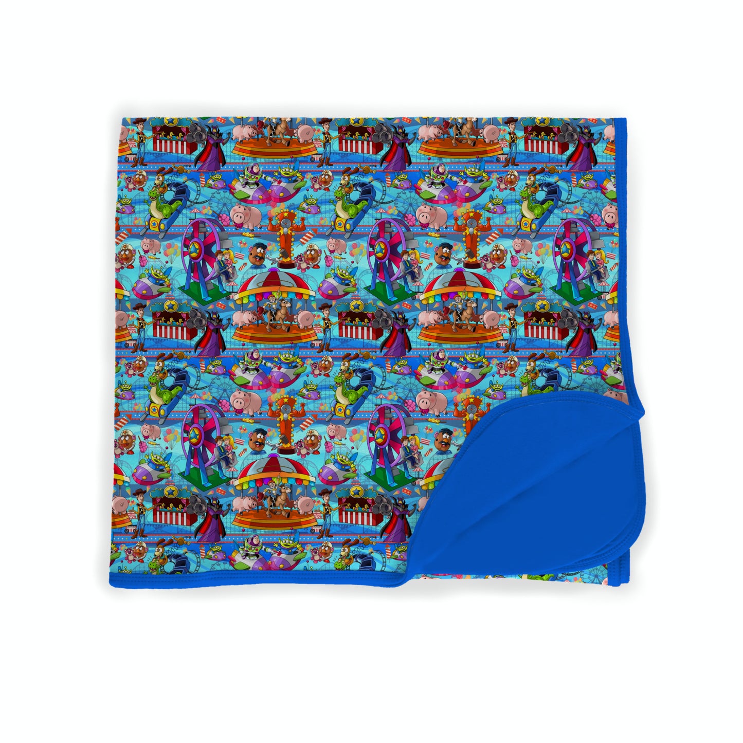 Toy Box Carnival Bamboo Blanket **PreOrder**