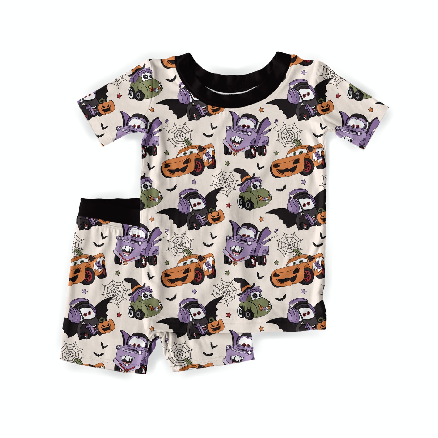 Spooky Speedway Youth Short Set **PreOrder**