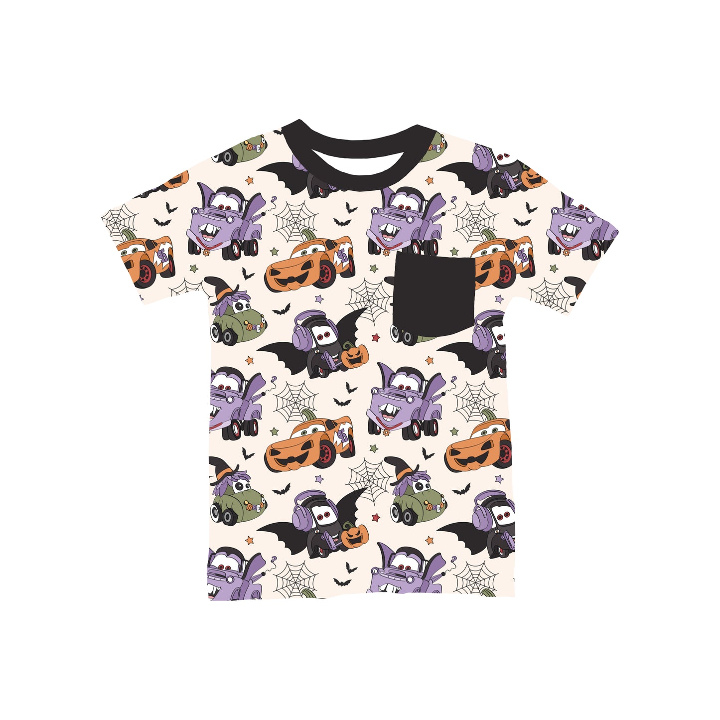 Spooky Speedway Pocket T-Shirt **PreOrder**