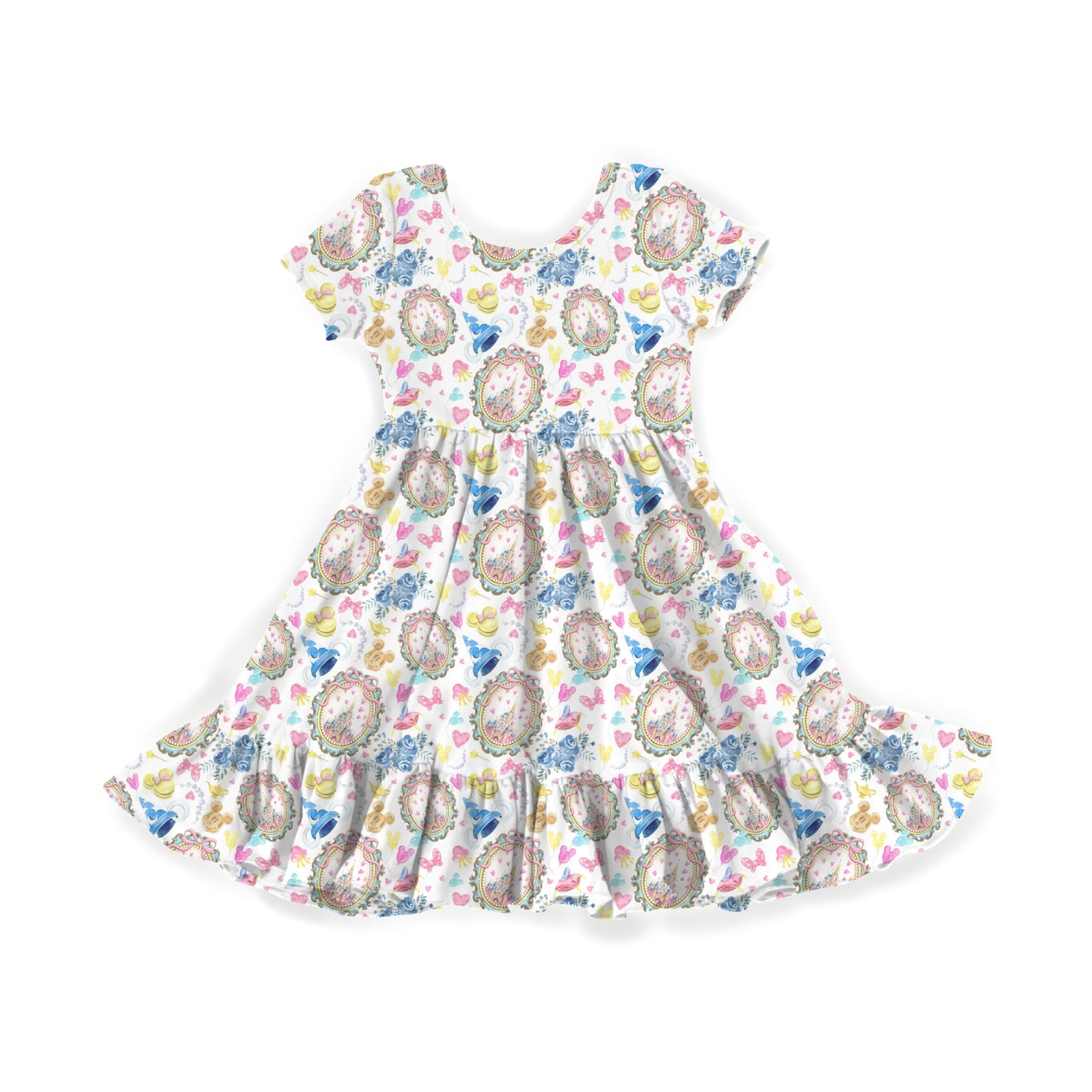 Perfectly Picturesque Youth Twirl Dress **PreOrder**