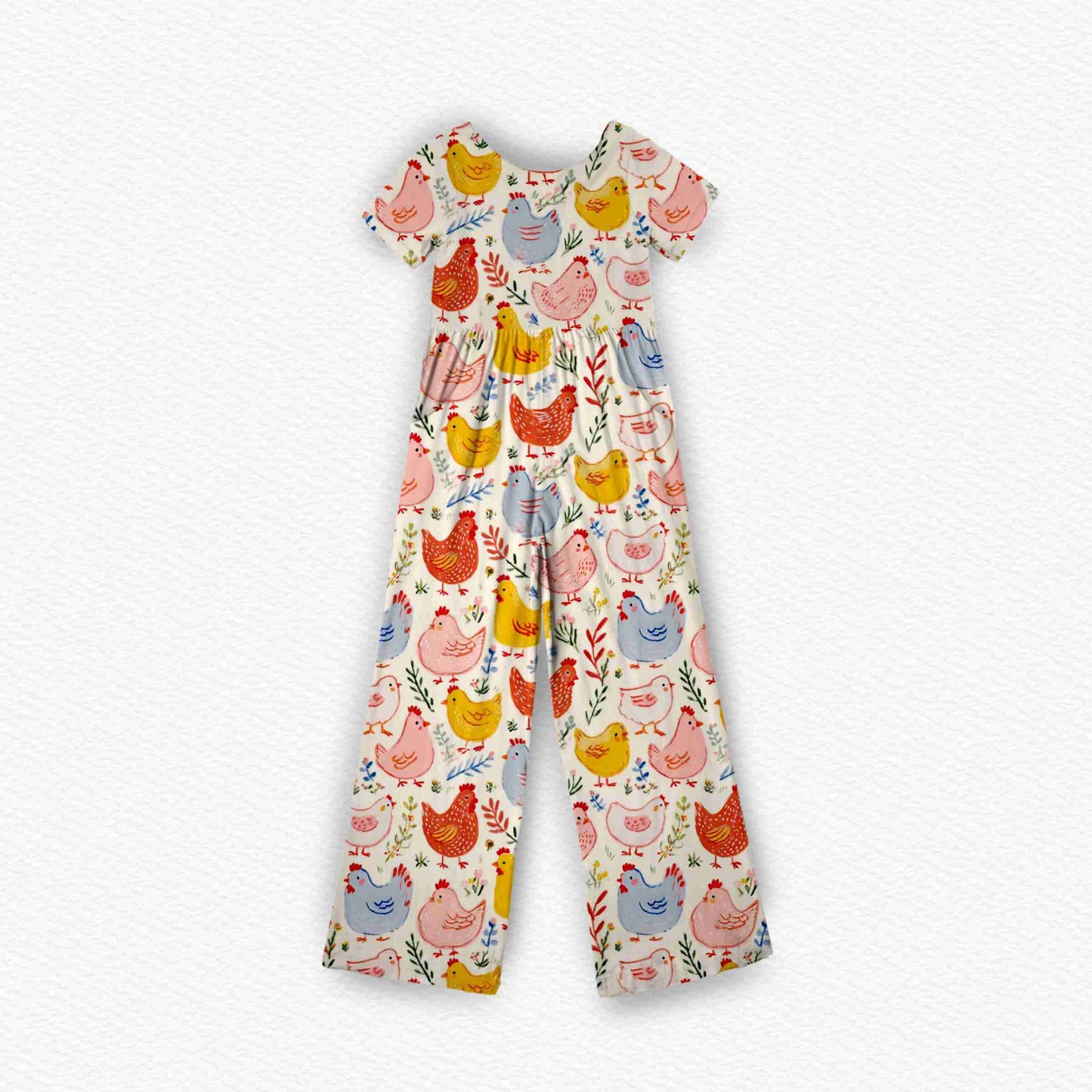 Country Coop Cuties Jumpsuit *RTS*