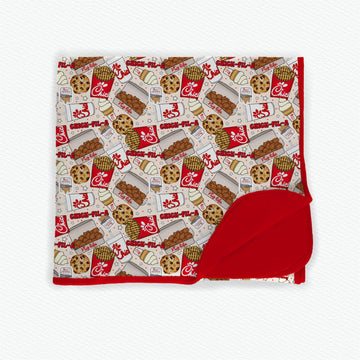 Eat More Chikin Bamboo Blanket **PreOrder**