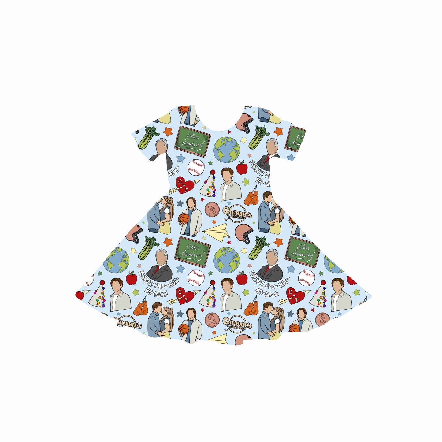 Hallway Memories Youth Twirl Dress *RTS*