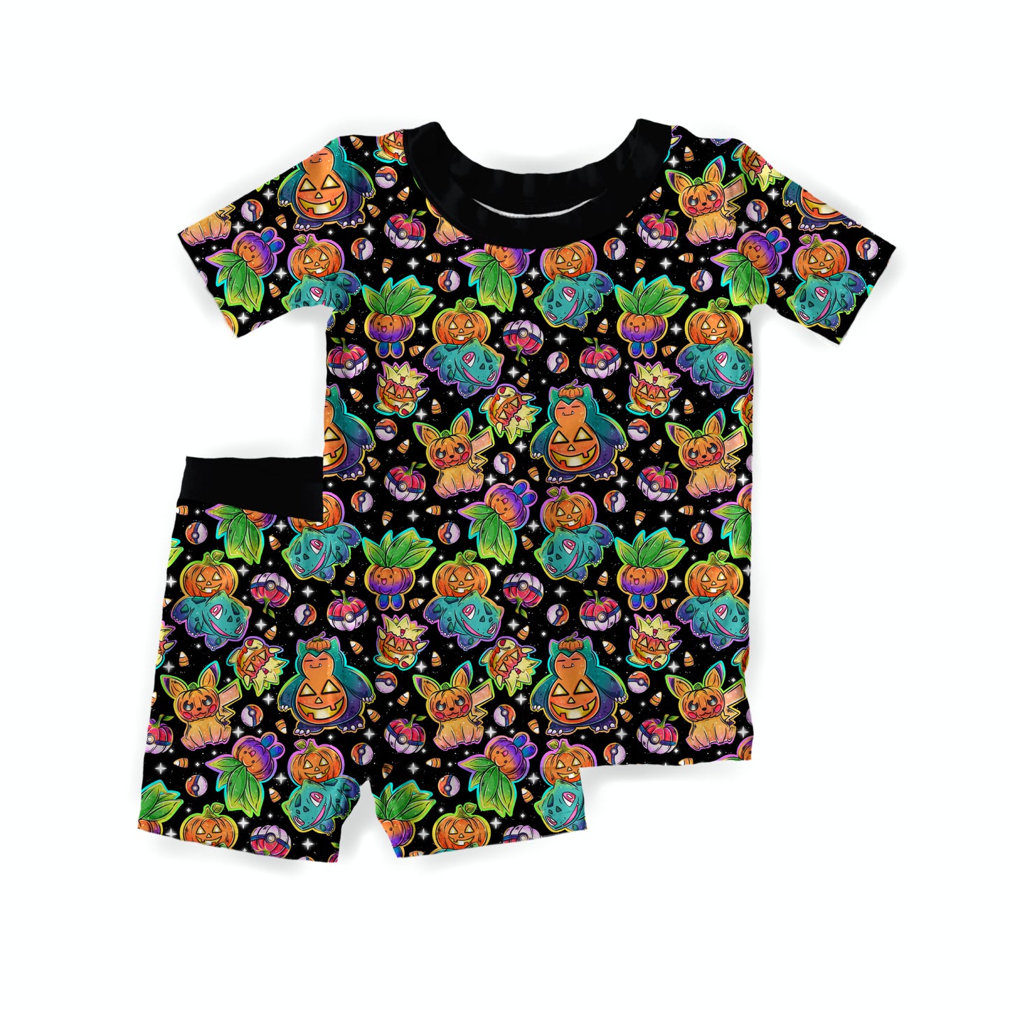 Pumpkin Pstch Poke Pals Youth Short Set **PreOrder**
